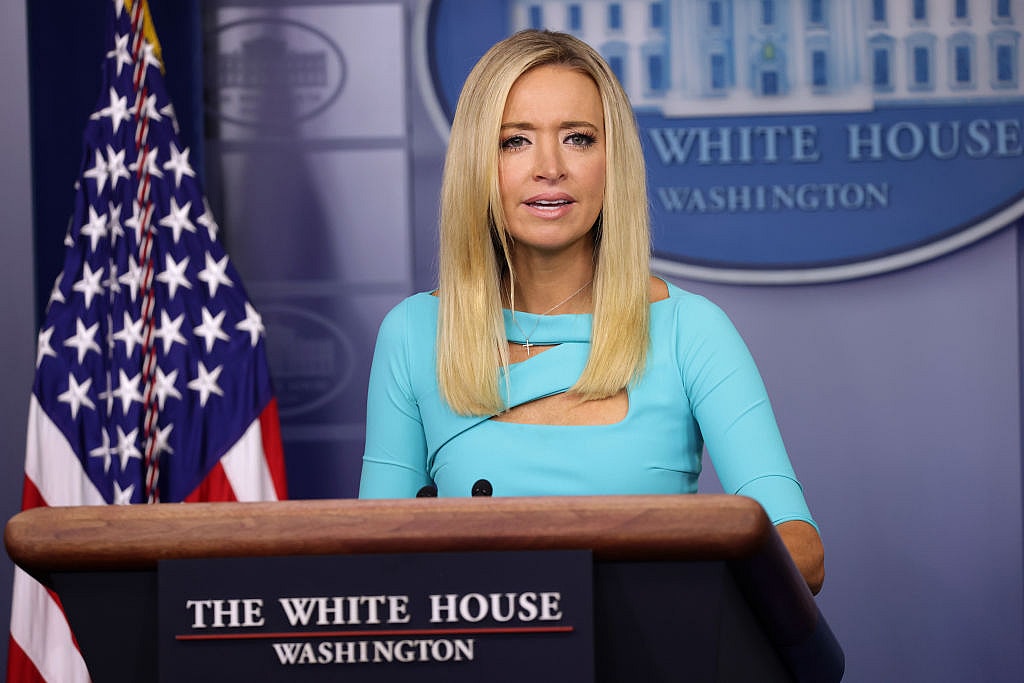 White House Press Secretary Kayleigh McEnany thegrio.com