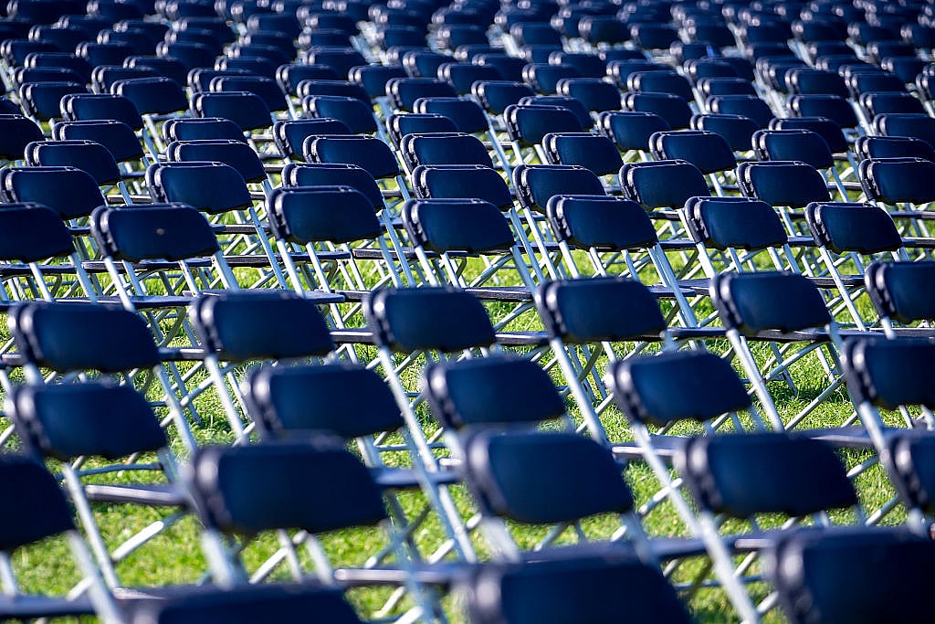 20,000 Empty Chairs Placed Near White House To Remember 200,000 Lives Lost To COVID-19