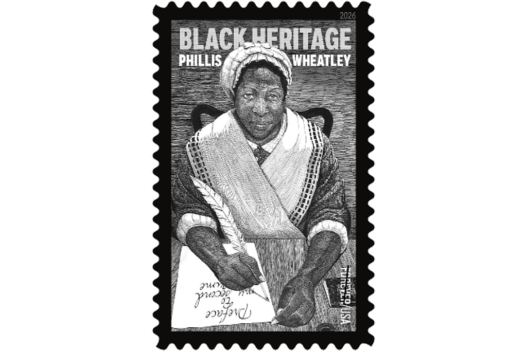 USPS Phillis Wheatley stamp