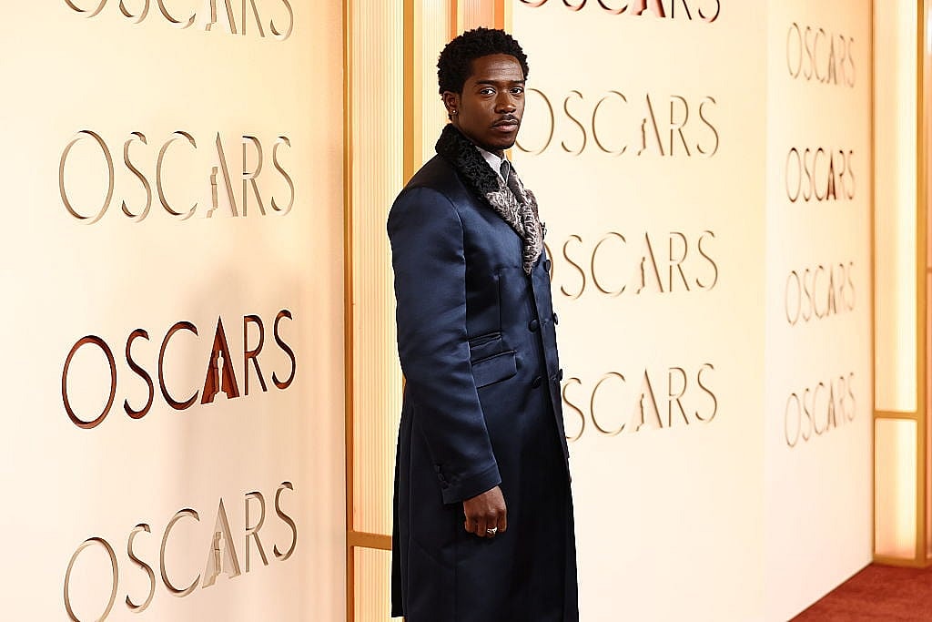 Damson Idris attends the 98th Oscars at Dolby Theatre on March 15, 2026 in Hollywood, California.