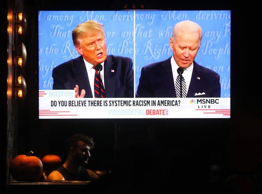Americans Across The Nation Watch First Presidential Debate