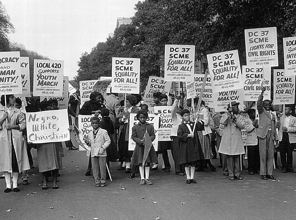 Students March for Integrated Schools