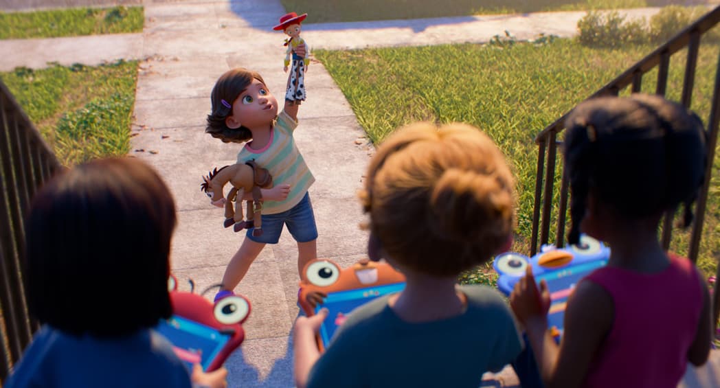 Bonnie in Disney and Pixar's TOY STORY 5.