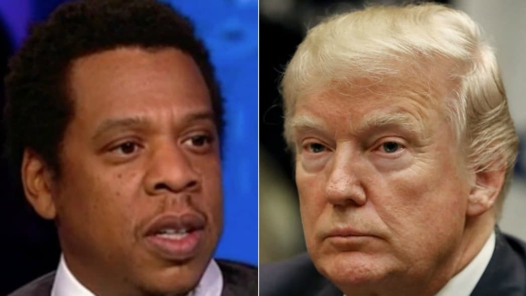 Jay Z and Donald Trump thegrio.com