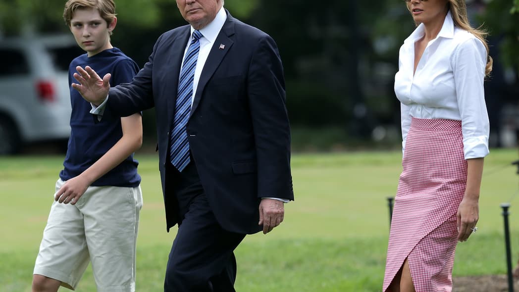 Donald Trump Melania Trump Barron Trump theGrio.com