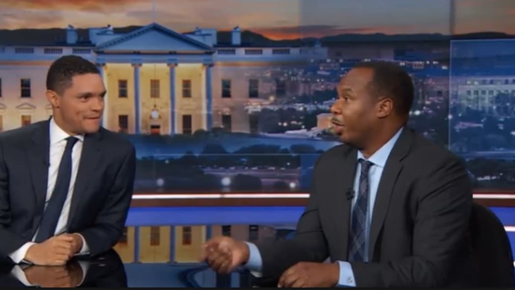Roy Wood Jr on the Daily Show with Trevor Noah. (Comedy Central) thegrio.com