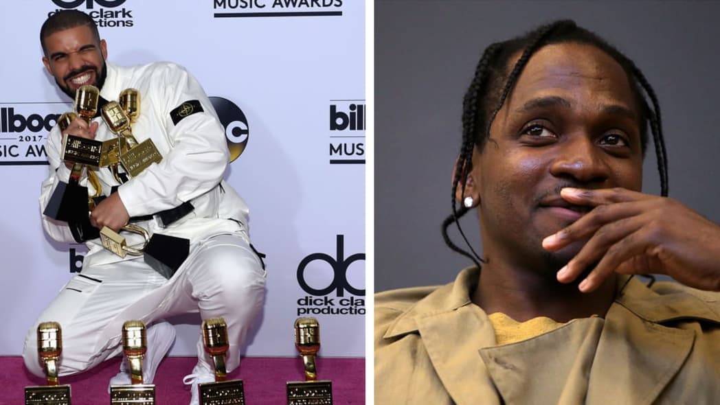 Pusha T Drake thegrio.com