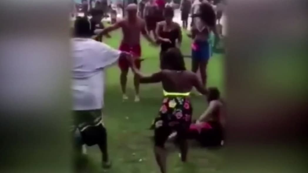 water park brawl thegrio.com