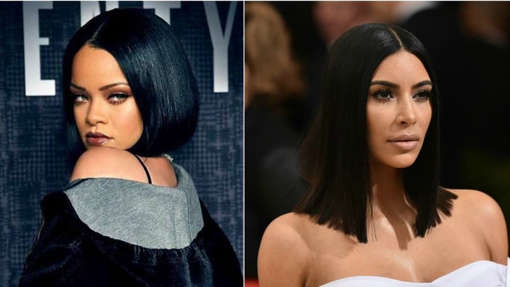 Rihanna Kim Kardashian West thegrio.com