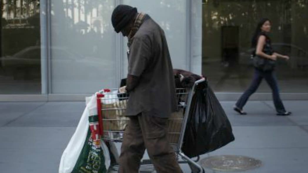 homeless