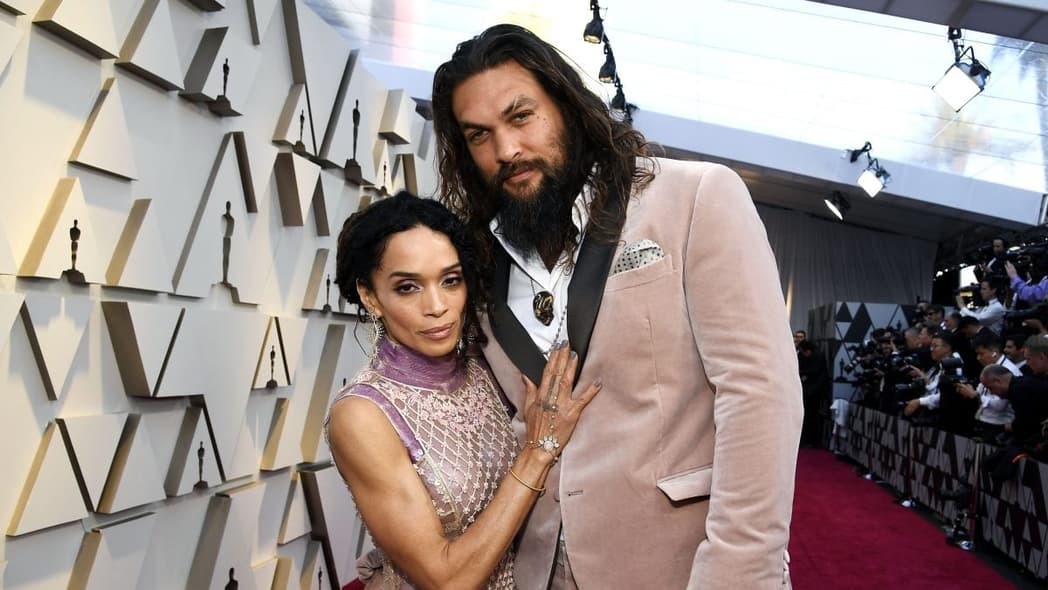 Lisa Bonet and Jason Momoa thegrio.com