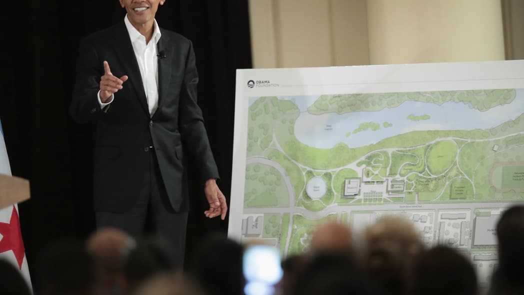 Obama library