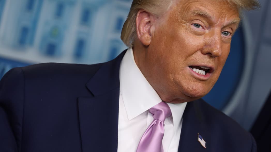 President Trump Holds Briefing At The White House