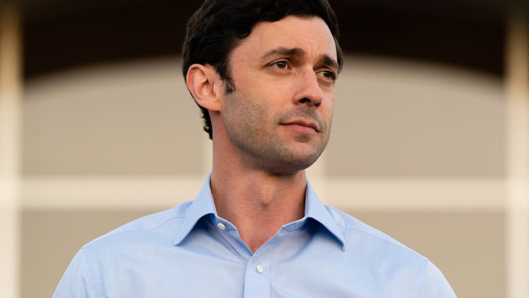 Georgia Democratic Nominees For Senate Rev. Warnock And Ossoff Attend Rally In Jonesboro