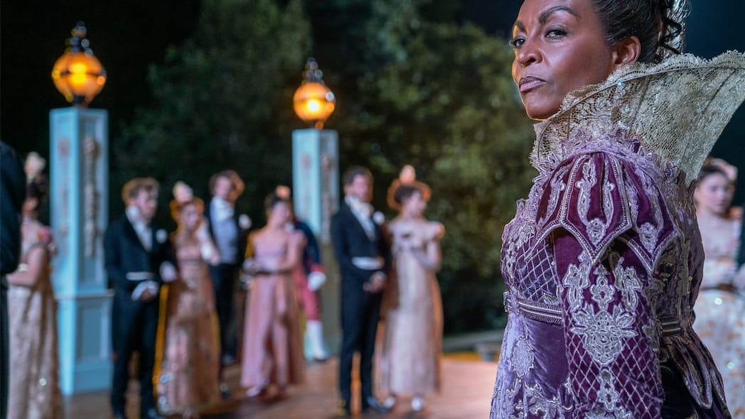 Shonda Rhimes in "Bridgerton"
