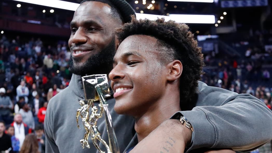 LeBron James, Bronny James, NBA, thegrio.com