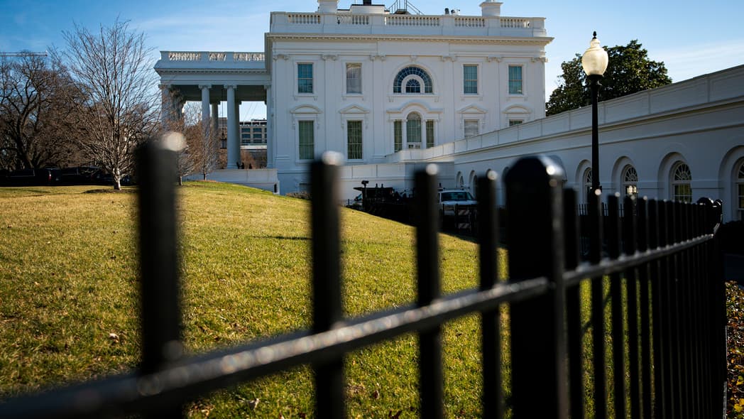 President Trump Spends Weekend At The White House