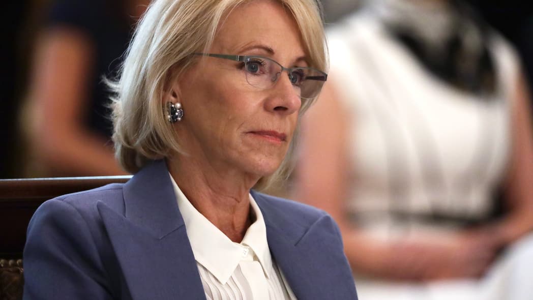 Secretary of Education Betsy DeVos
