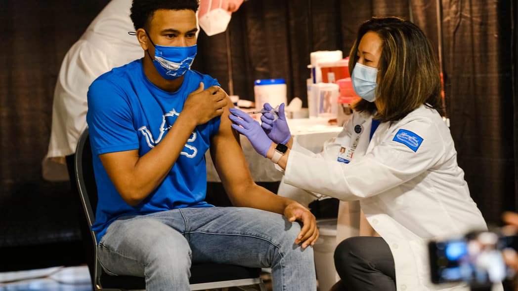 Teen gets COVID-19 vaccine, theGrio.com