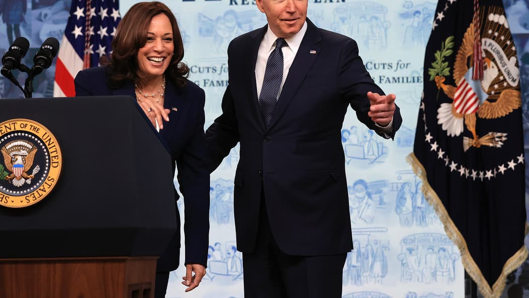 U.S. President Joe Biden and Vice President Kamala Harris