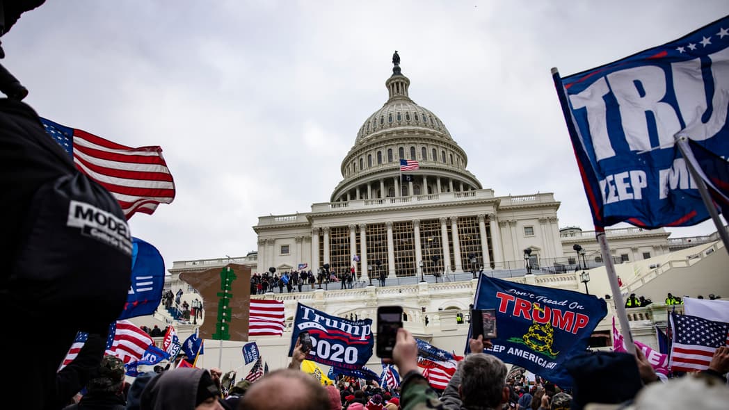 Pro-Trump supporters storm the U.S. Capitol