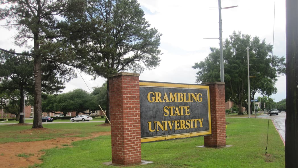 Sign for Grambling State University