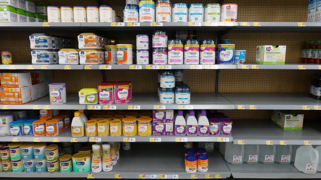 Baby Formula Is Latest Product To Suffer Shortages Due Pandemic Induced Supply Chain Issues