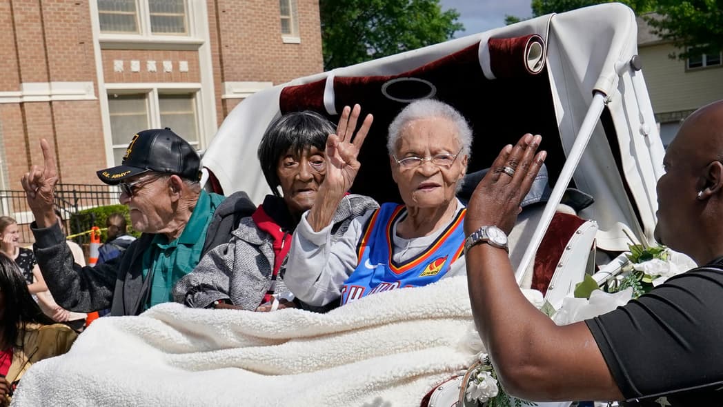 Mother Randle and other survivors of the Tulsa Race Massacre