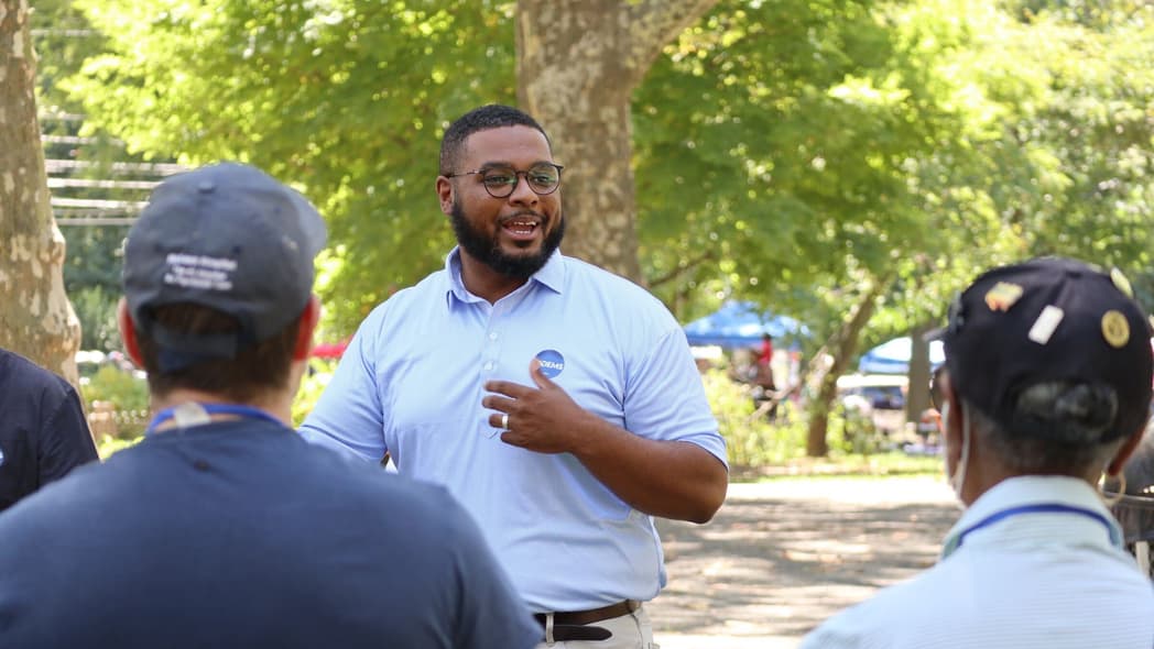 Pennsylvania lieutenant governor candidate Austin Davis