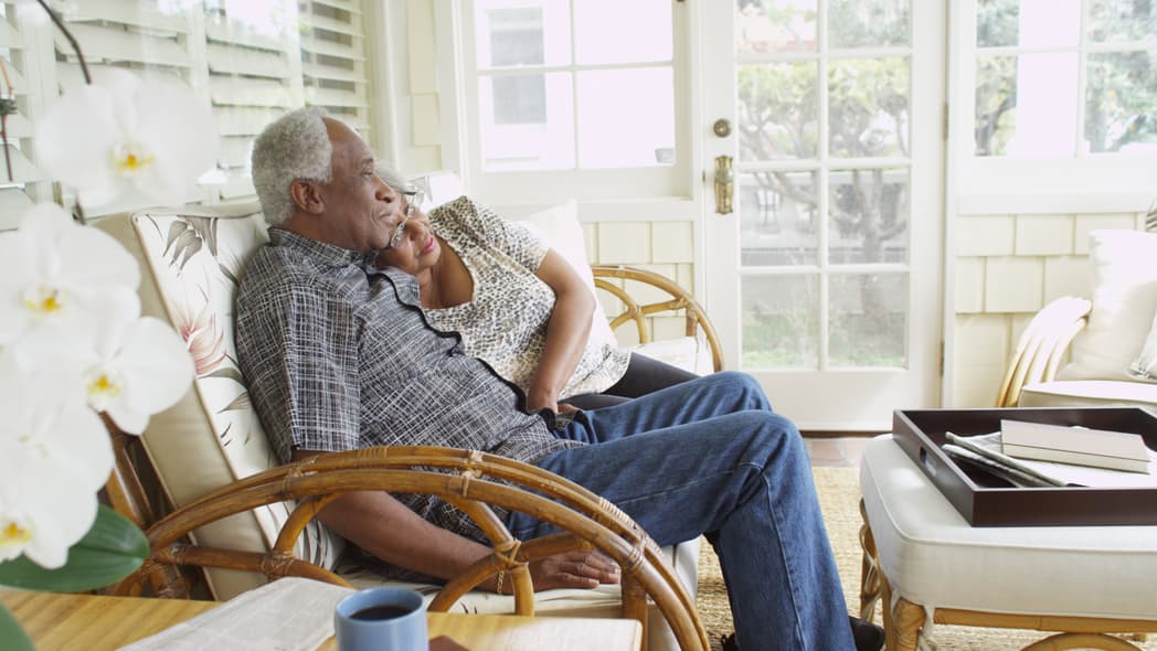 Elderly couple, alzheimers, dementia