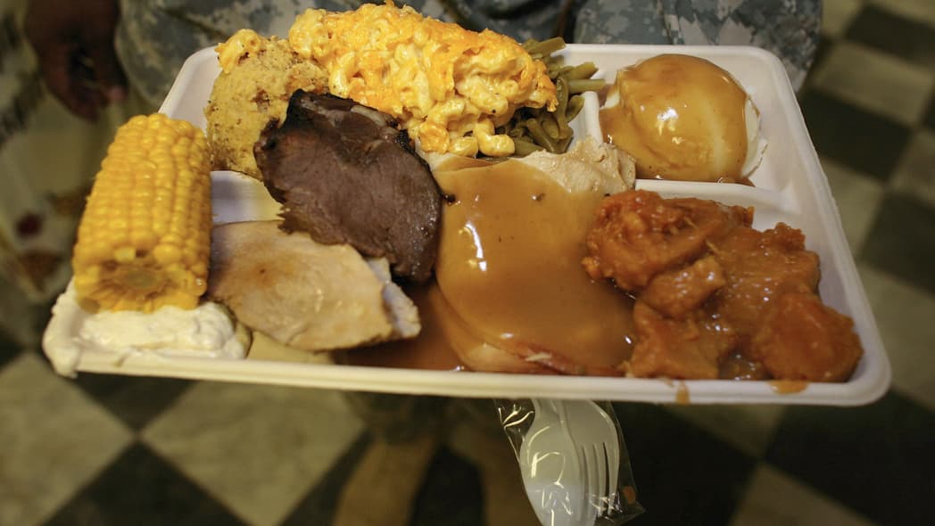 U.S troops Celebrate Thanksgiving in Afghanistan
