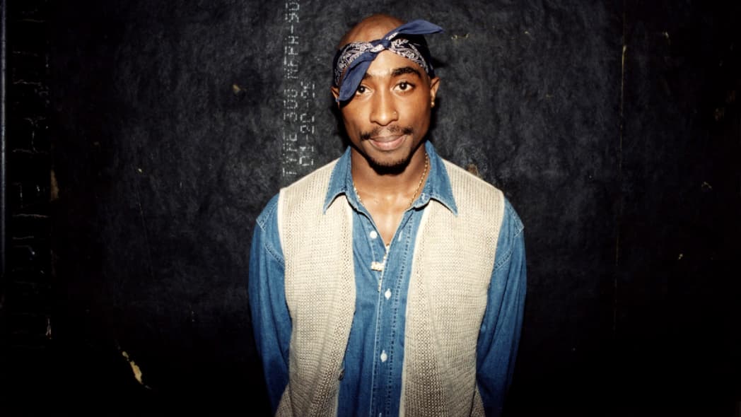 Rapper Tupac Shakur