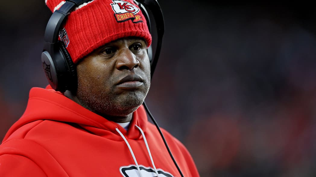 Offensive coordinator Eric Bieniemy