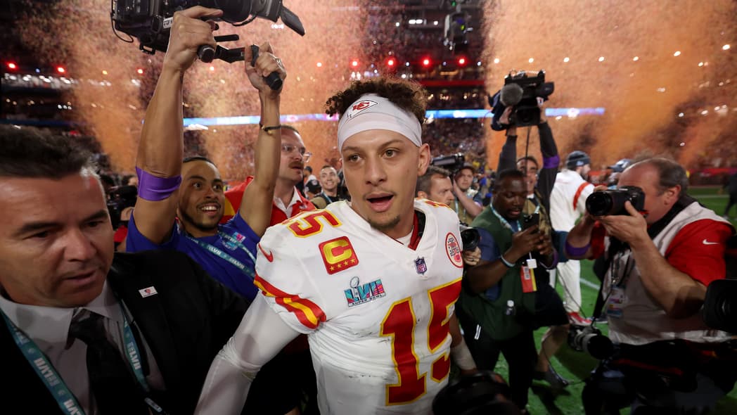 Patrick Mahomes of the Kansas City Chiefs