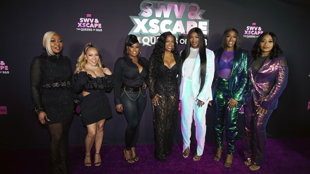 LaTocha Scott-Bivens, Tiny Harris, Tamika Scott, Kandi Tucker, Tamara George, Cheryl Gamble and Leanne Lyons