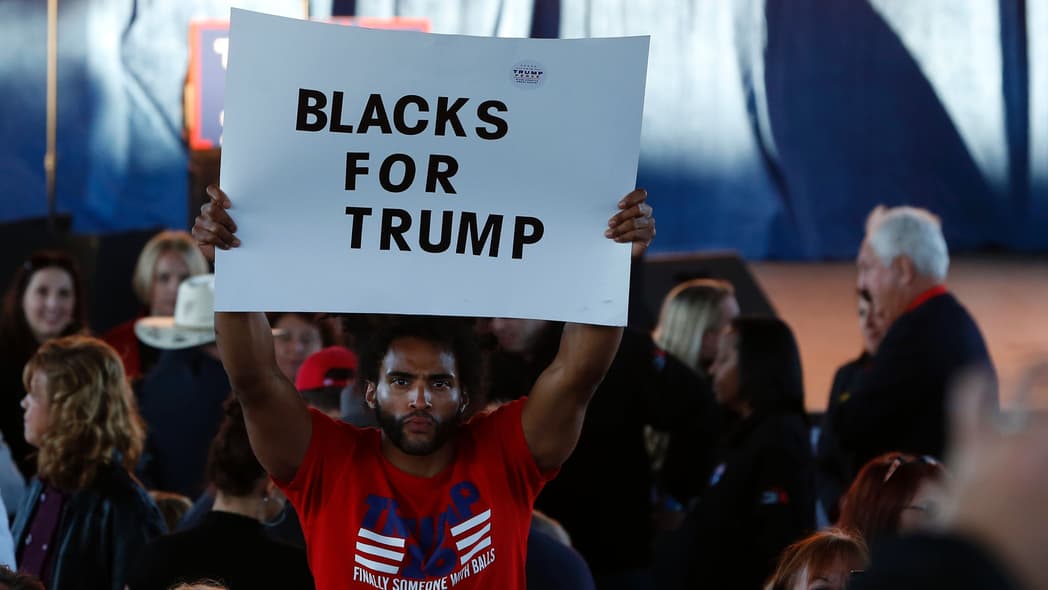 Black Trump supporter, theGrio.com
