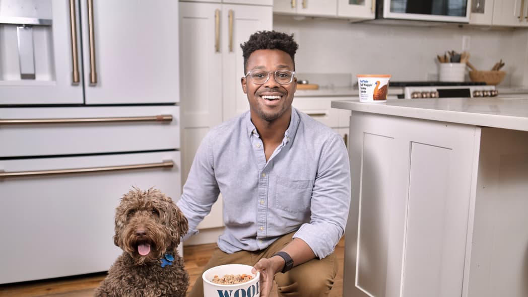 Renaldo Webb PetPlate Black founder Black pet parents theGrio.com