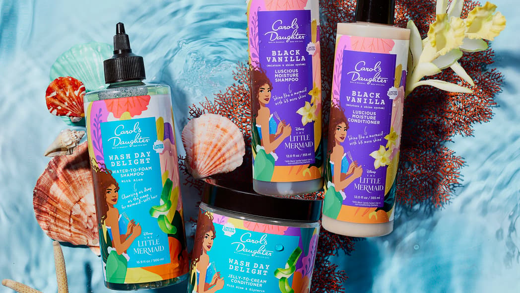Carol's Daughter Little Mermaid collection, Halle Bailey the Little Mermaid, Disney the Little Mermaid theGrio.com