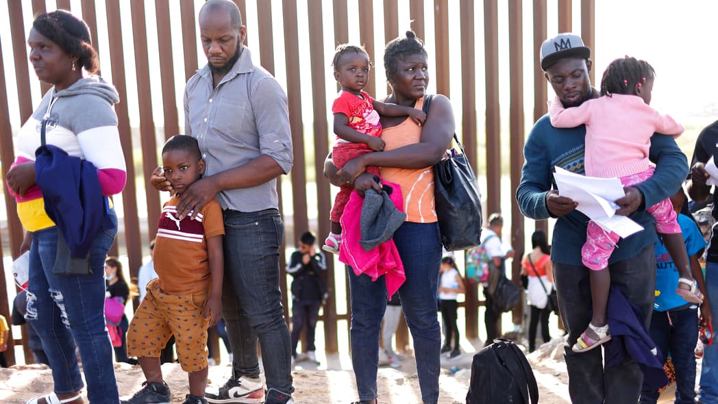 Haitian migrants at the U.S.-Mexico border, theGrio.com