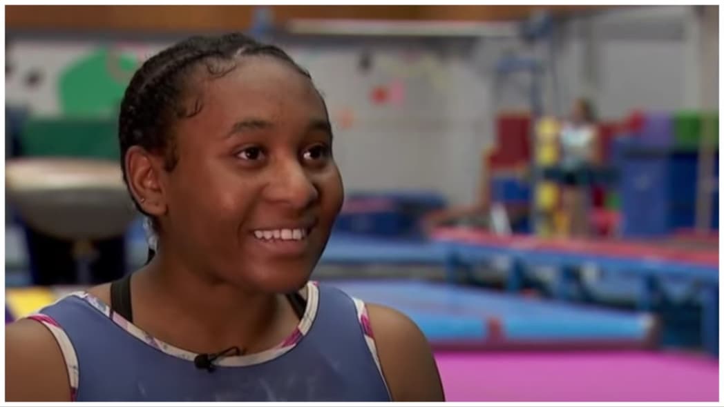 Black teen joins first-ever gymnastic team at Talladega College, a HBCU