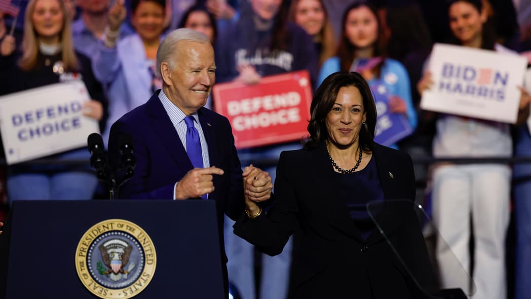 President Joe Biden and Vice President Kamala Harris
