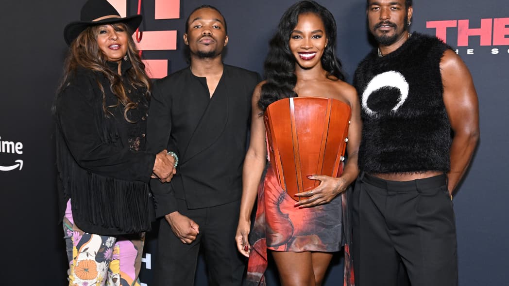 Actors Pam Grier, Joshua J. Williams, Deborah Ayorinde and Luke James