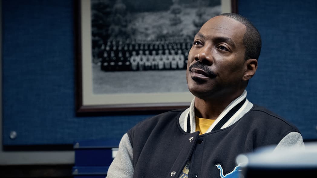 Actor Eddie Murphy in "Beverly Hills Cop: Axel F"