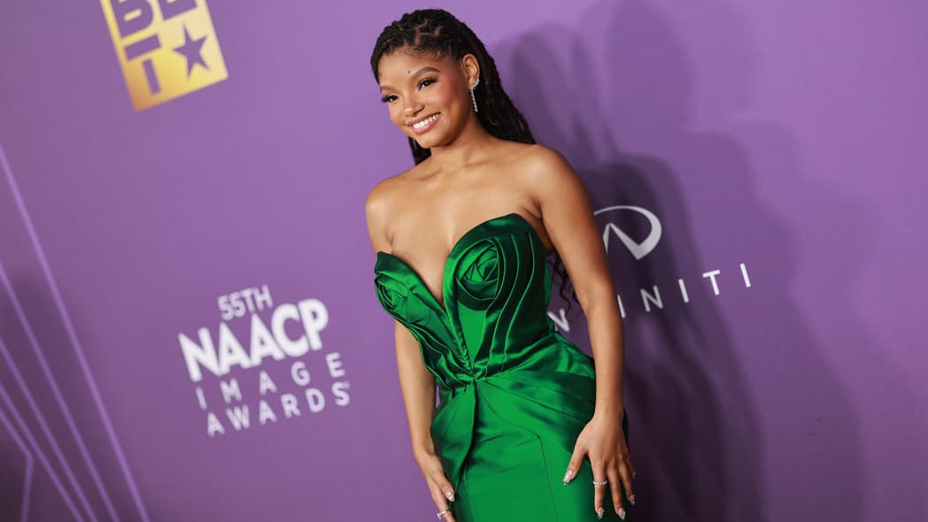 Halle Bailey, Halle Bailey mother's day, Does Halle Bailey have any tattoos?, Halle Bailey tattoos, How many kids does Halle Bailey have?, Halle Bailey DDG, Who is Halle Bailey's baby daddy?, Halle Bailey baby, Halle Bailey Halo, What is Halle and DDG's baby name?, What is Halles son's name? theGrio.com
