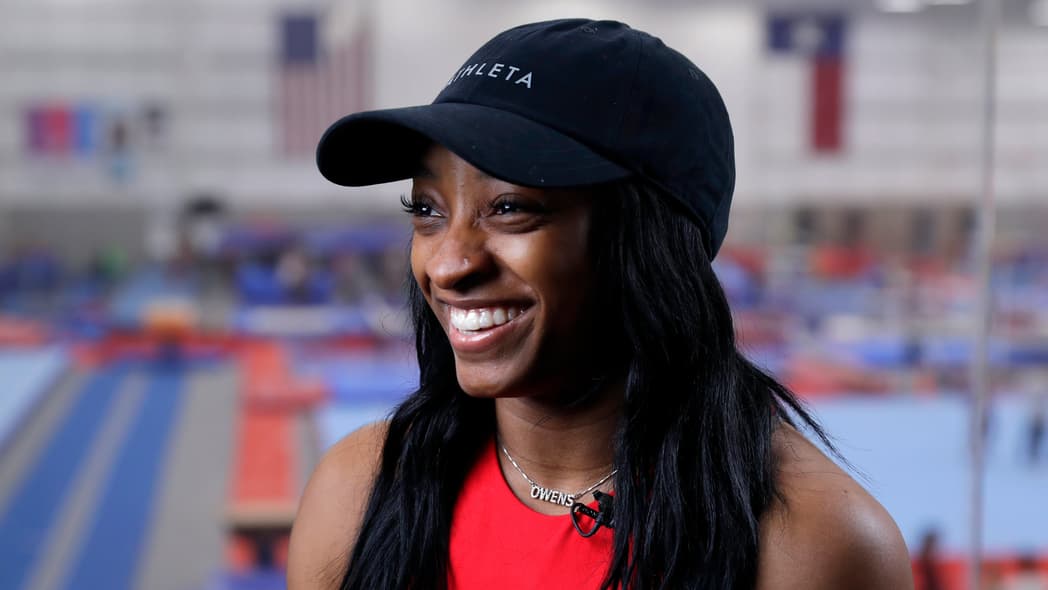 Gymnast Simone Biles