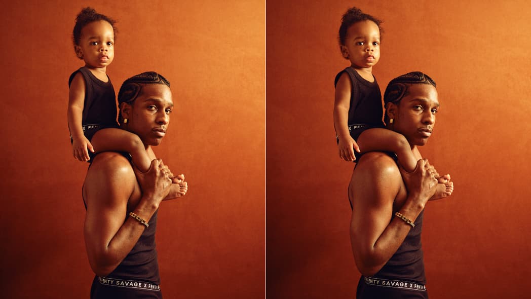 RZA Savage X Fenty, A$AP Rocky Savage X Fenty, RZA Rihanna, What are Rihanna's kids' names?, Does Rihanna have two sons?, How old is Rihanna's son?, Rihanna Savage X Fenty theGrio.com