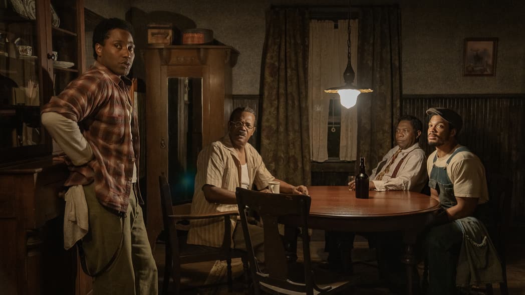 John David Washington, Samuel L. Jackson, Michael Potts, Ray Fisher, The Piano Lesson, thegrio.com
