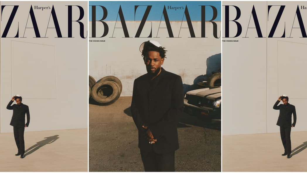 Kendrick Lamar, Kendrick Lamar Harper's Bazaar, Harper's Bazaar, Kendrick Lamar vulnerability, Kendrick Lamar childhood, Kendrick Lamar Harper's Bazaar Voices Issue, Kendrick Lamar cover 2024 theGrio.com