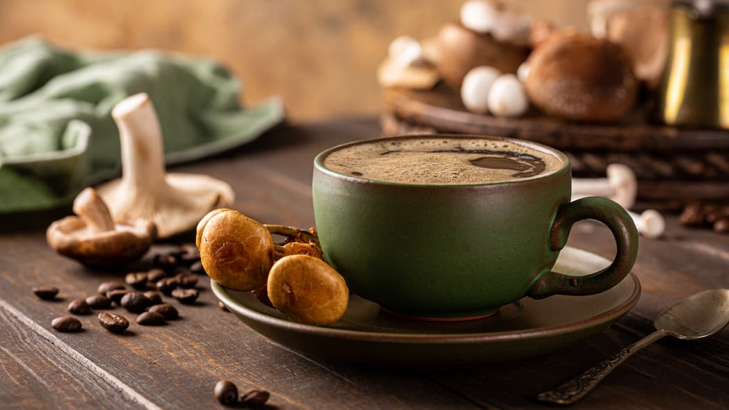Mushroom coffee, 2025 dietary trends, superfoods, healthy new year, gut health, theGrio.com