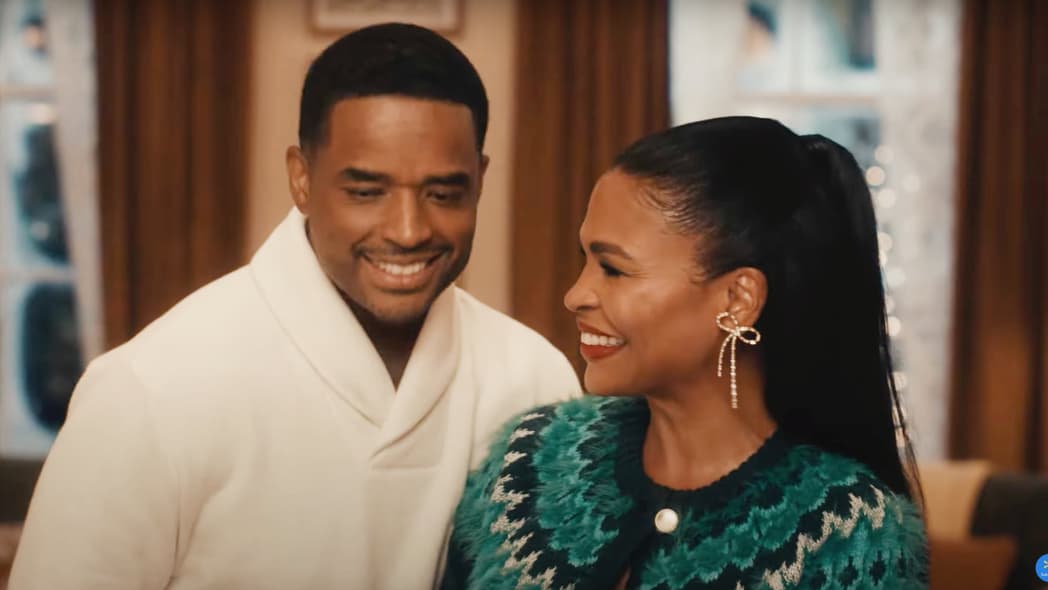 Nia Long, Larenz Tate, Larenz Tate Nia Long, Love Jones, Walmart x Love Jones, Walmart Love Jones, Larenz Tate Nia Long commercial, Larenz Tate Nia Long Walmart, Larenz Tate Nia Long Walmart commercial, Walmart DEI, theGrio.com